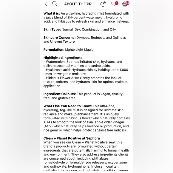 Glow Recipe Watermelon Glow Ultra-Fine Hydrating Mist - Picture 5 of 15